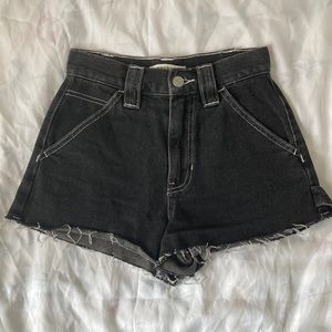 PacSun Black Short With White Thread | NWOT | Women’s Size US 23